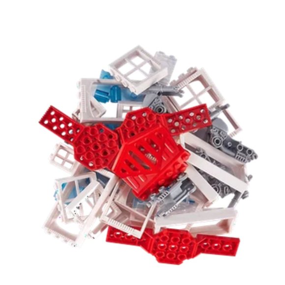 NEW MAX Build More Premium Building Bricks Accessories & Wheels Set (250 Pieces) - Picture 9 of 11